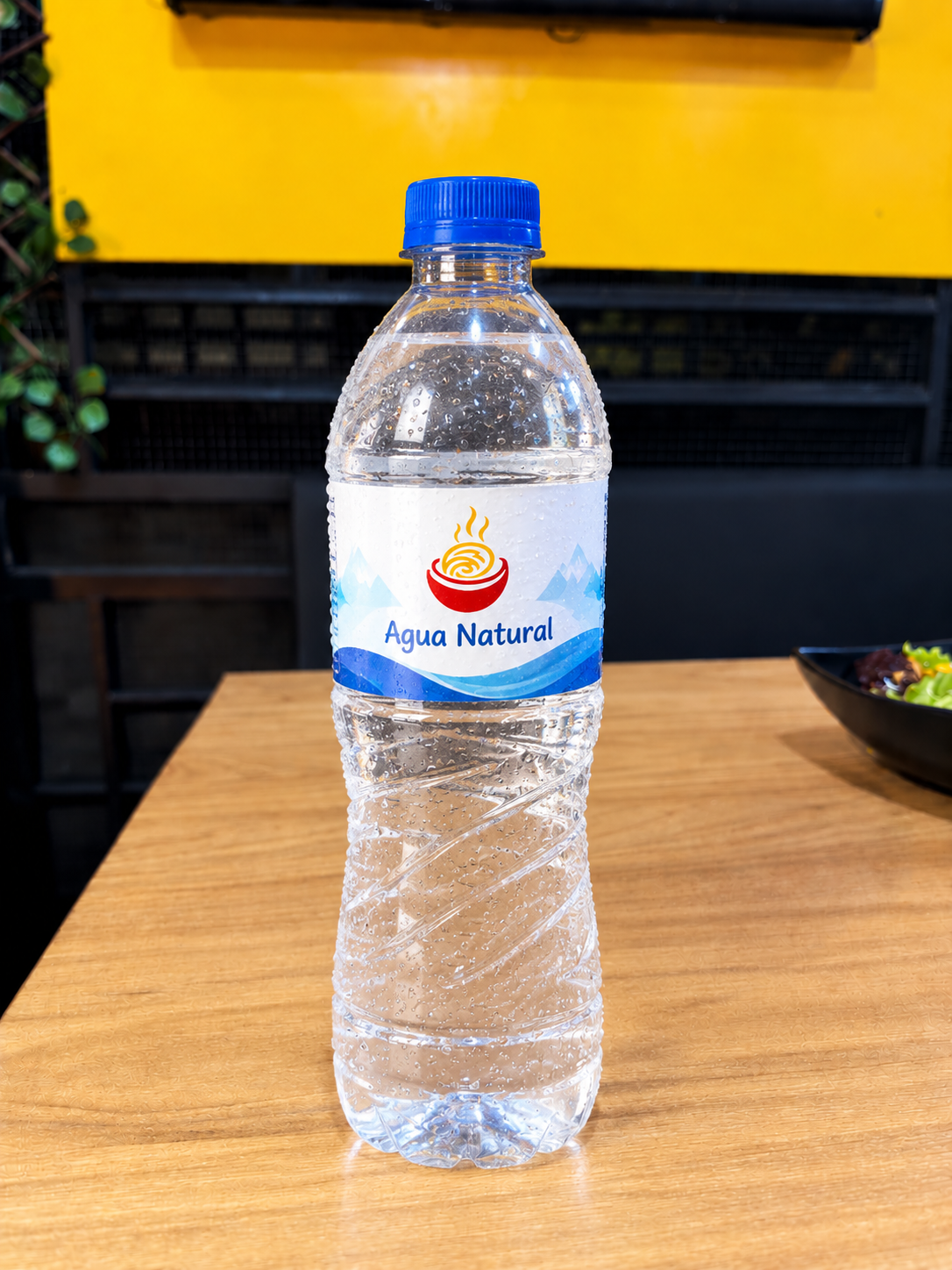Agua sin gas
